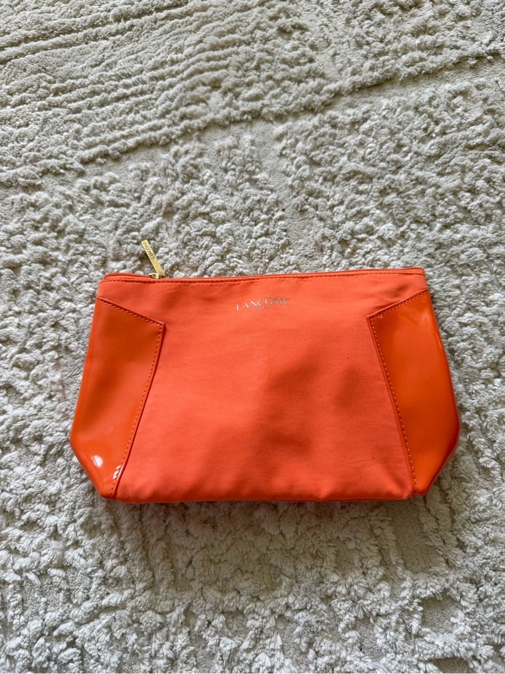 Lancôme Orange Cosmetic Pouch